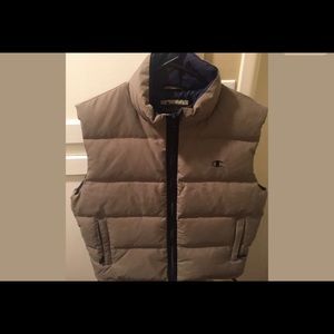 Vintage Champion Quilted Puffy Jacket/Vest